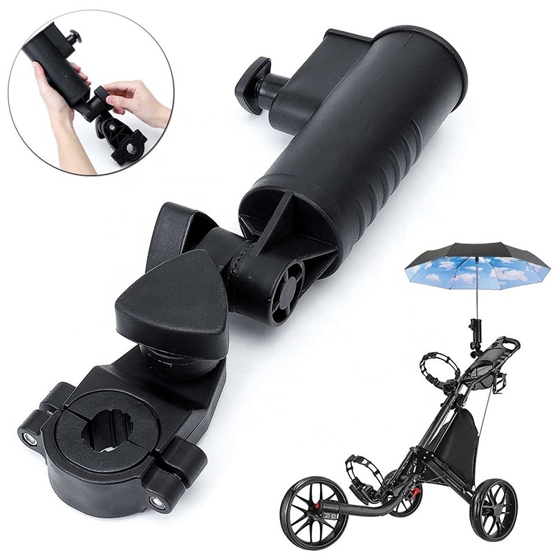 Adjustable Rotatable Umbrella Holder Stand for golf Cart