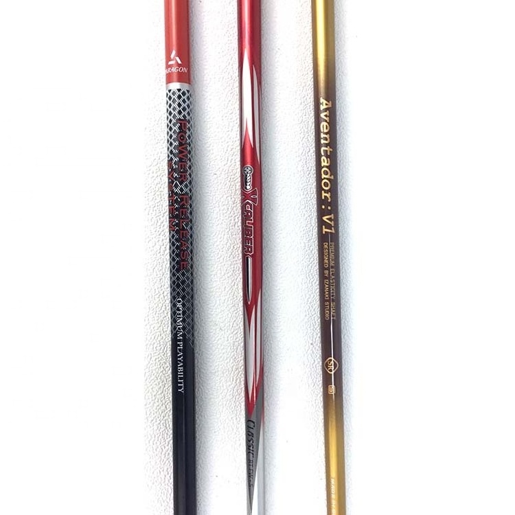 carbon fiber titanium golf shaft for fairway wood and hybrid