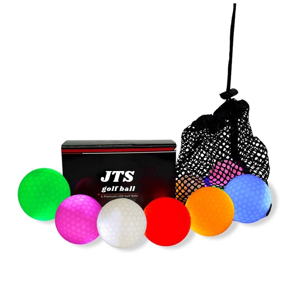 Multicolor Optional LED Night Golf Light Ball Glowing Balls