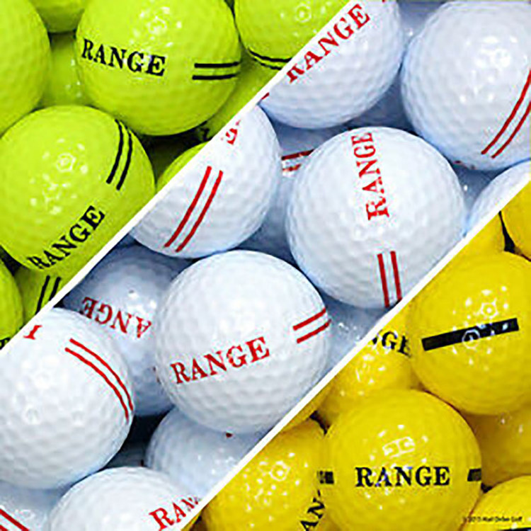 Custom logo Cheap Two piece Golf Range Balls