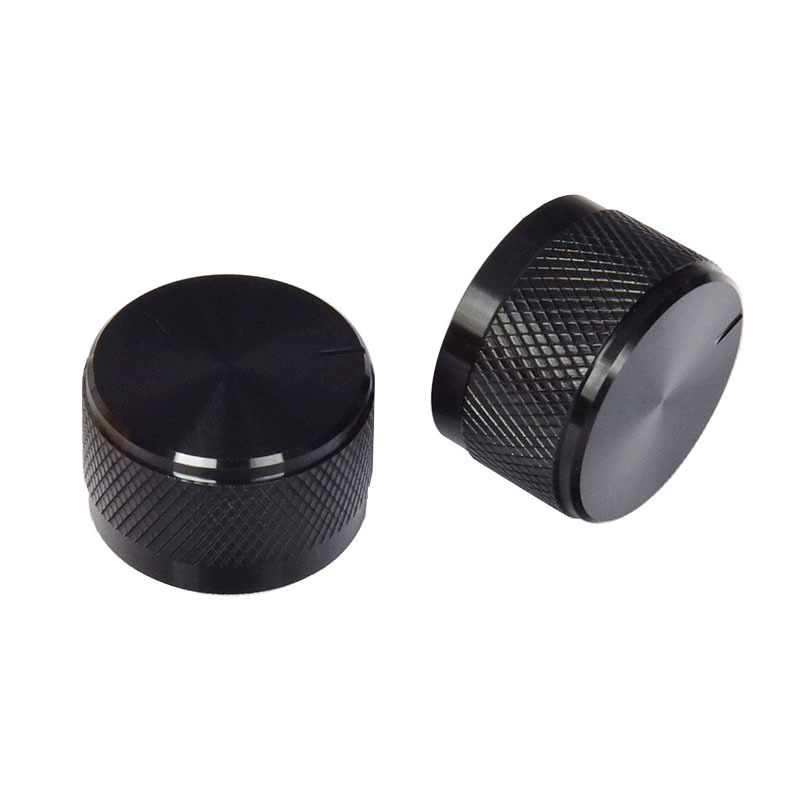 Aluminum Alloy Highlight 26X17mm Pineapple Knurled Potentiometer Knob