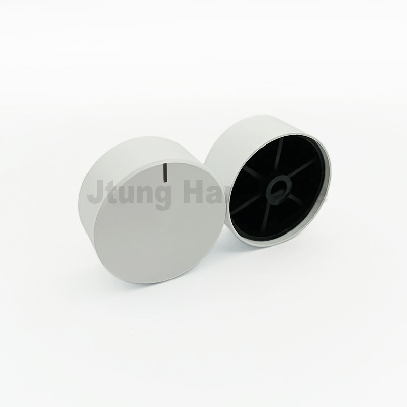 white aluminum rotary electronic control potentiometer knob control volume  6mm knurled shaft aluminum anodized knobs