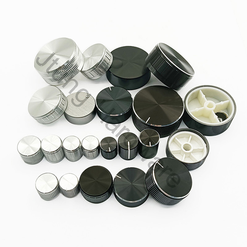 Fast deliver Aluminum Metal Rotary Switch volume control knob encoder Knobs