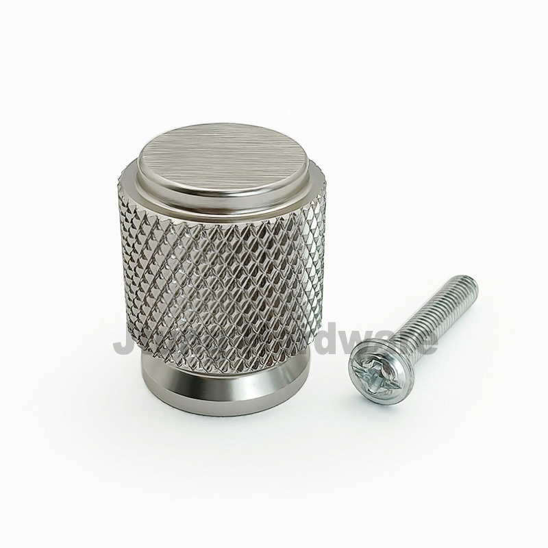 Modern Design Knurled Round Knob Furniture Drawer Knurling Handle Pull Diameter 20mm Height 25mm furniture knob