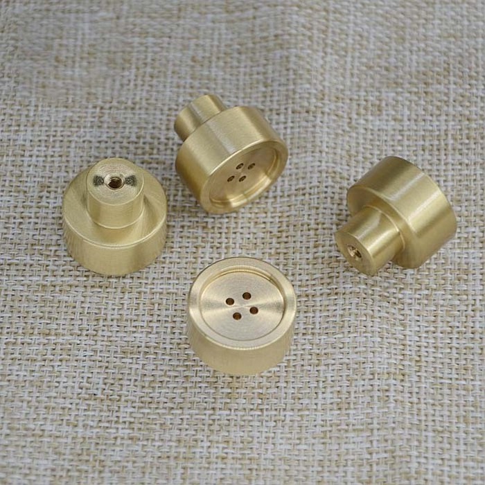 Precision Machined Solid Brass Furniture dresser Wardrobe Drawer cabinet Pull Handles Knobs