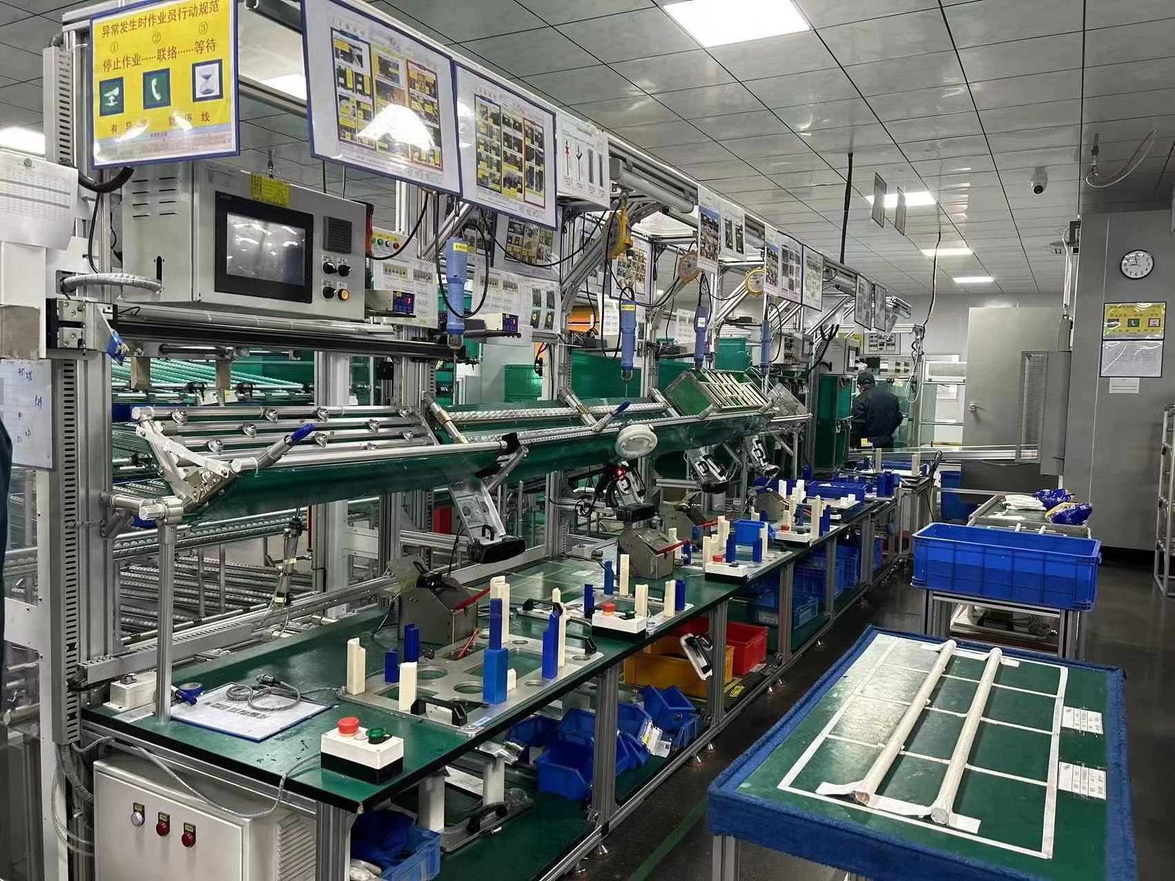 Automobile Air Conditioning System Assembly Line Factory Production Equipment