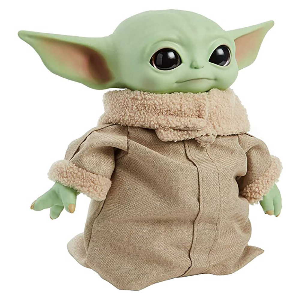 CL830 Stuffed Plush Toys Baby Yoda Aliens Toys Wearing Clothes Big Eyes Kids Action Figure Child Yoda Toys