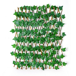 JTX437 Backdrop Panels Topiary Hedge Plant Garden Backyard Fence Greenery Wall Decor Simulation Plant Leaves Fence