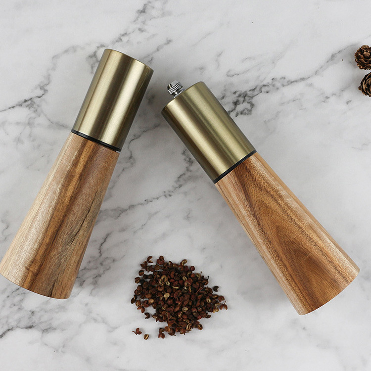 JTX678 Stainless Steel Manual Seasoning Mill Spice Sauce Grinders Adjustable Coarseness Spices Mill Seasoning Grinder