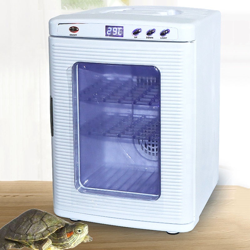 JIATAI  dual power fully automatic 30-60 eggs incubator  for reptile turtle lizard  earth snake  chameleon