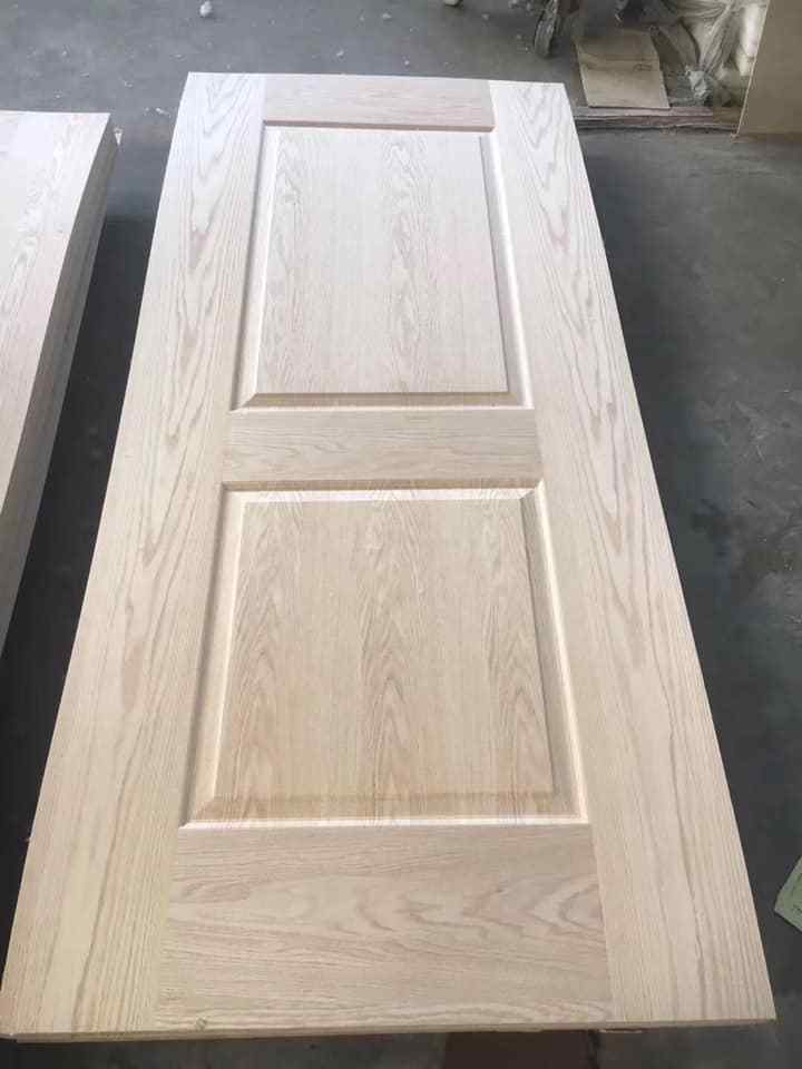 Natural Wood Veneer Door Skin mdf deep moulded skin door panel