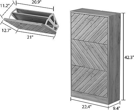 hot sale wholesale price modern wood flipping shoes cabinet