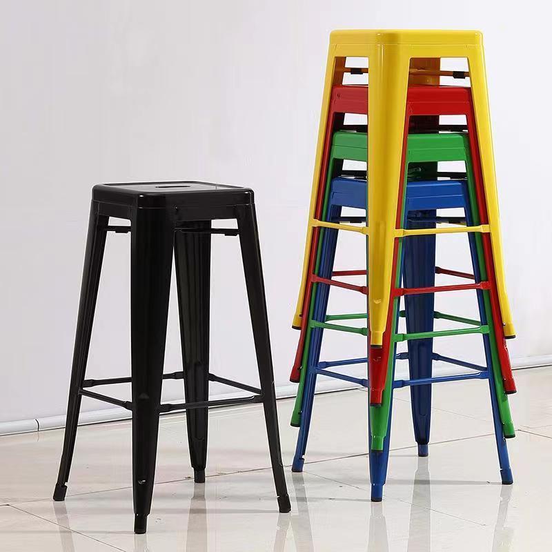 Wholesale Industrial Vintage Design Restaurant Coffee Dining Metal Chair Stool