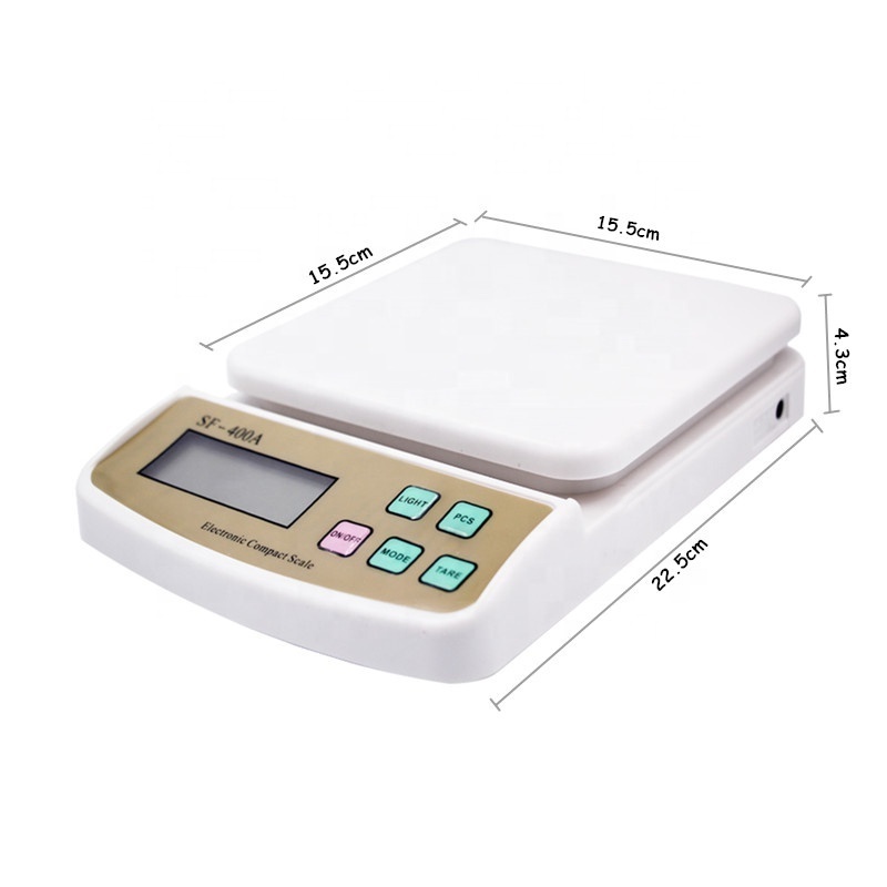 10Kg X 1g Digital Postal Fruit Kitchen Diet Counting Weighing Balance Electronic Scales with Backlight