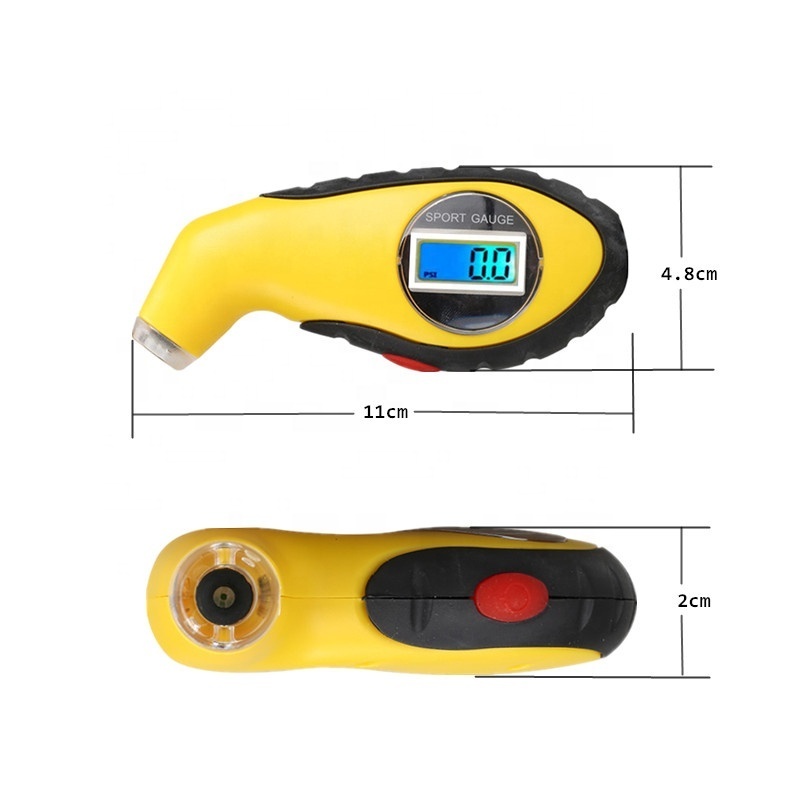 Car Tire Tyre Air Pressure Gauge Meter Manometer Digital LCD Barometers Tester Tool For Auto Motorcycle