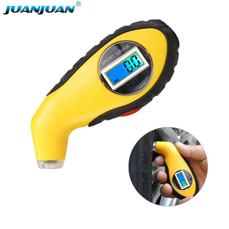 Car Tire Tyre Air Pressure Gauge Meter Manometer Digital LCD Barometers Tester Tool For Auto Motorcycle