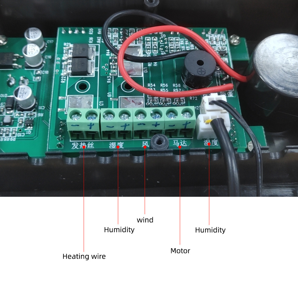 Small Goose Duck Chicken Eggs Hatching Tools Temperature Humidity Controller Intelligent Thermostat Digital Egg Incubators