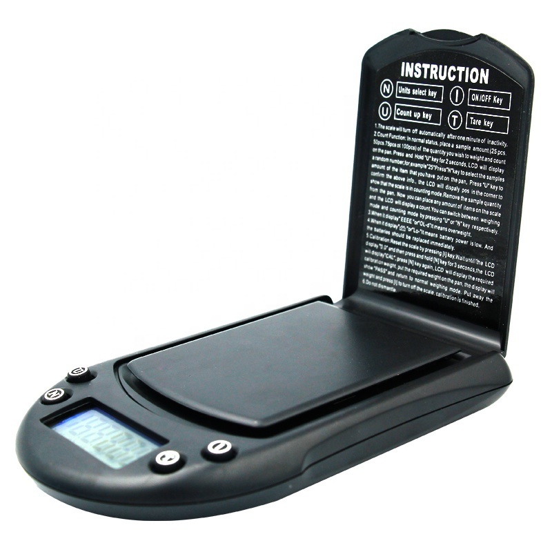 500g 0.01g High Precision Mini Pocket Jewelry Digital Balance Weighing Scale with LCD Backlight