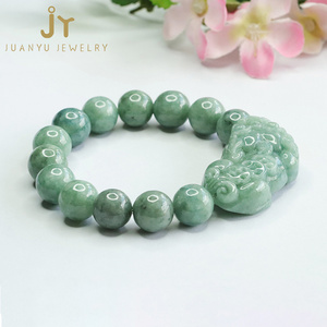 Precious Stone Gemstones and Jadeite Bracelets Myanmar Jade Beads Bracelets Wholesale Jewelry Stone Green Jade Bracelets