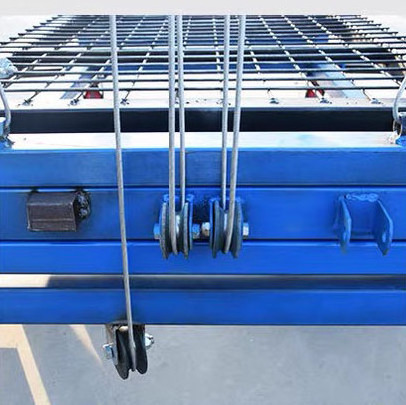 Standard Mobile Platform Mobile Insulating Fiberglass Scaffolding Parts 5m Electric Lifting Tripod