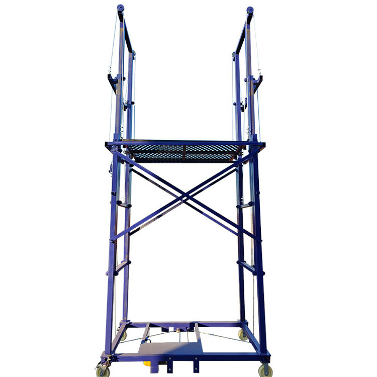 Standard Mobile Platform Mobile Insulating Fiberglass Scaffolding Parts 2m electric lifting tripod