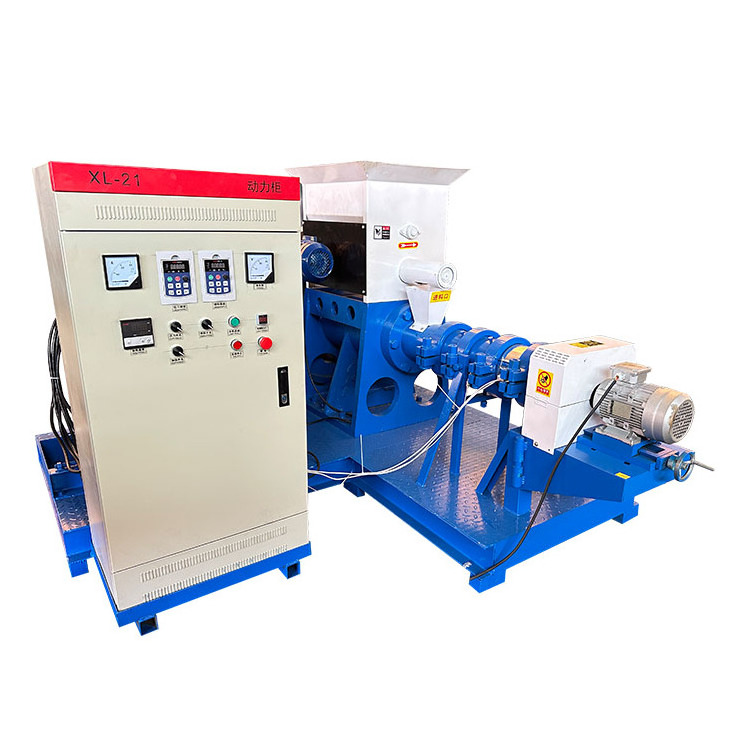 Small Screw Conveyor Trout Tilapia Fish Feed Extruded Feed Premix Granulator For Feed