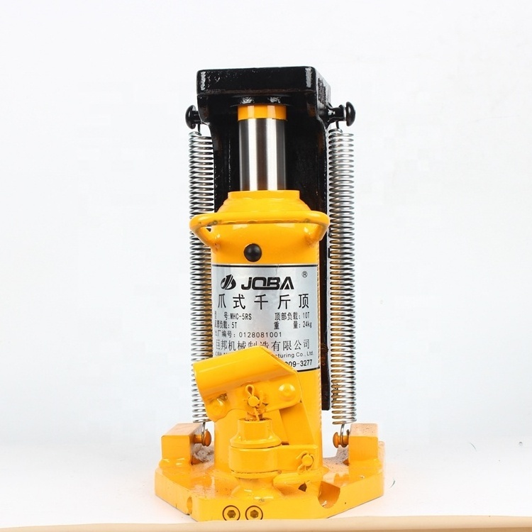 Simple structure hydraulic toe jack hydraulic lift cylinders