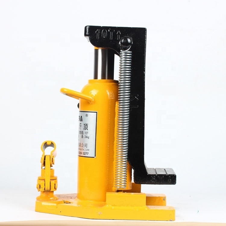 Simple structure hydraulic toe jack hydraulic lift cylinders