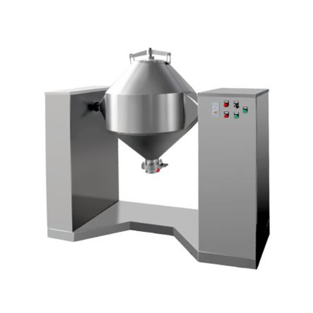 china hot mixer stainless steel304/316L 100kg double cone mixer tumbler blender powder barrel mixer