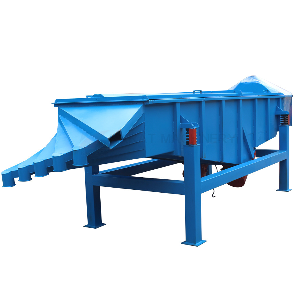 High efficiency sand vibration separator sieve machine linear vibrating screen