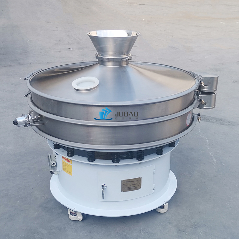 Stainless steel circular vibrating screen sifter flour sieving machine for beans