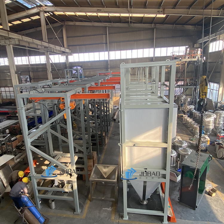 1-500t/h dust-free bulk bag grain loading unloading machine bulk bag dumping station