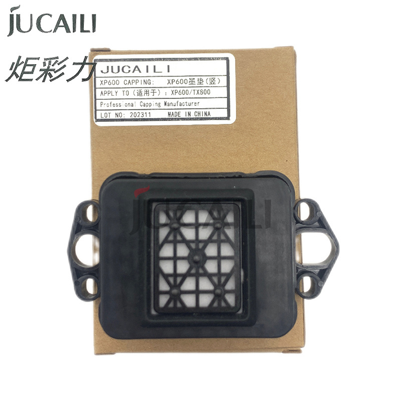 Jucaili good quality capping top for Epson XP600/TX800 DX9 DX11 printhead For ALLWIN yaselan printer parts ink pad