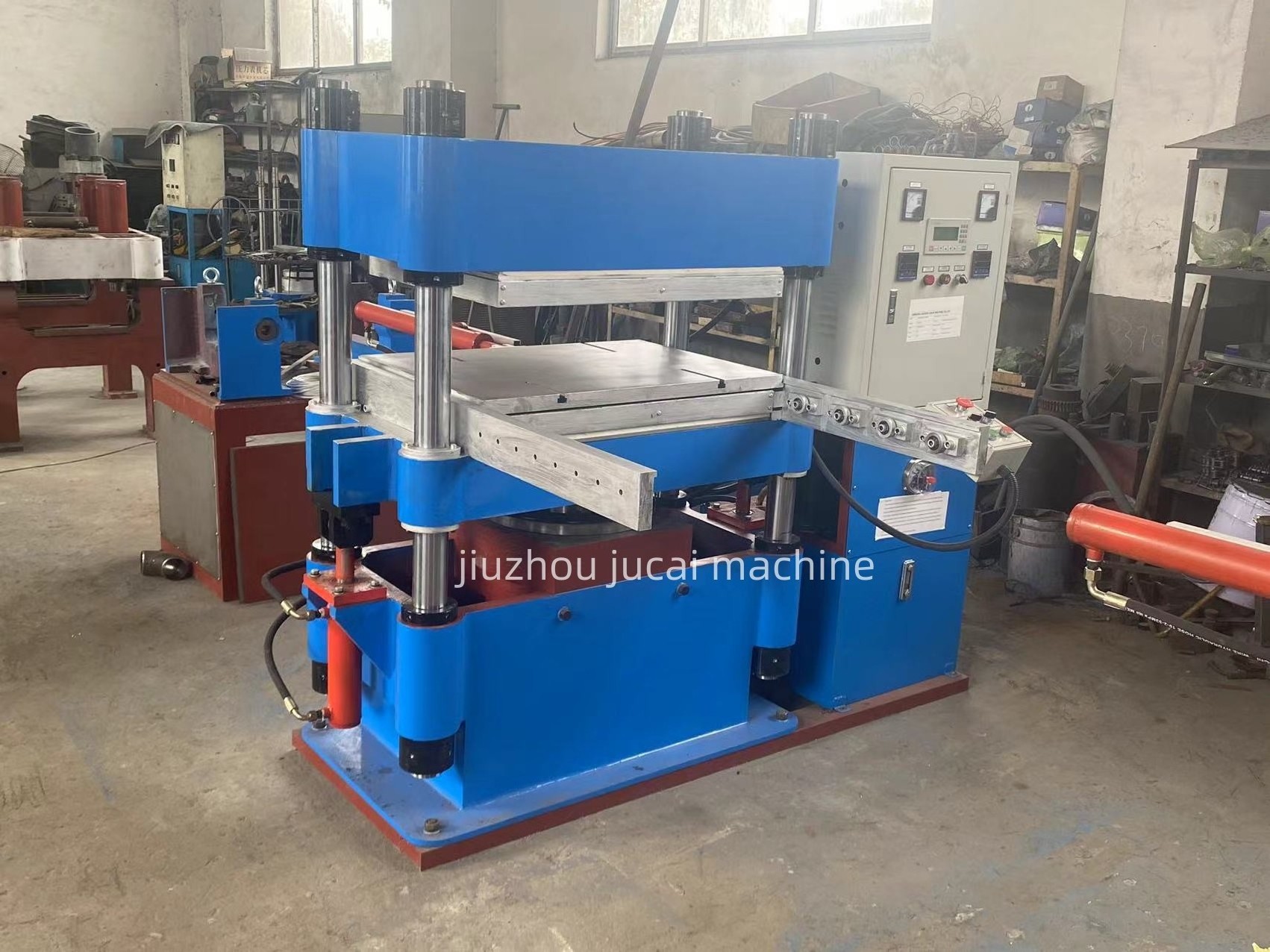 rubber product making machine, rubber vulcanization machine, silicone wristband making machine