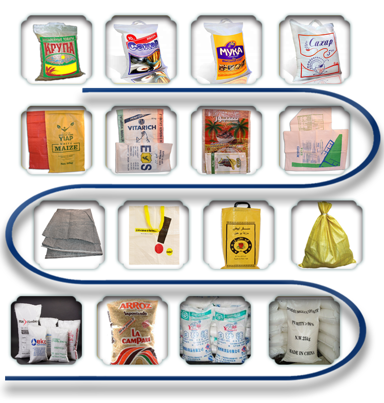 Customizable 25kg 50kg Empty PP Woven Sacks Cement Bag Packaging Bags for Bag