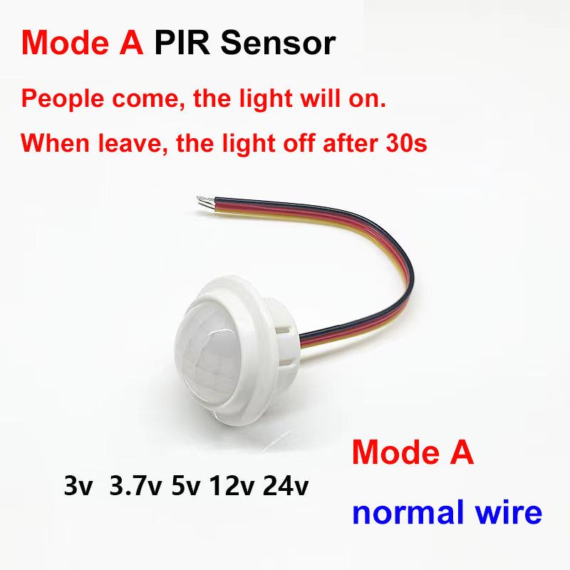 led light strip photoelectric moving sensor Ceiling mounted 12v pir motion detector switches infrared light motion sensor