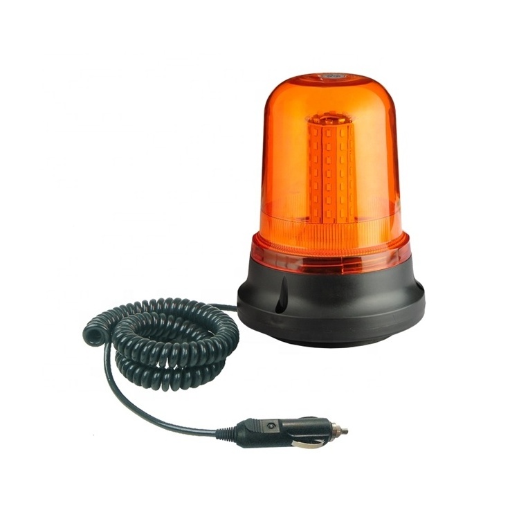 High Quality 12v 24v Amber Led Flash Magnetic Warning Safety Light Ece R65 For Agriculture Tractor