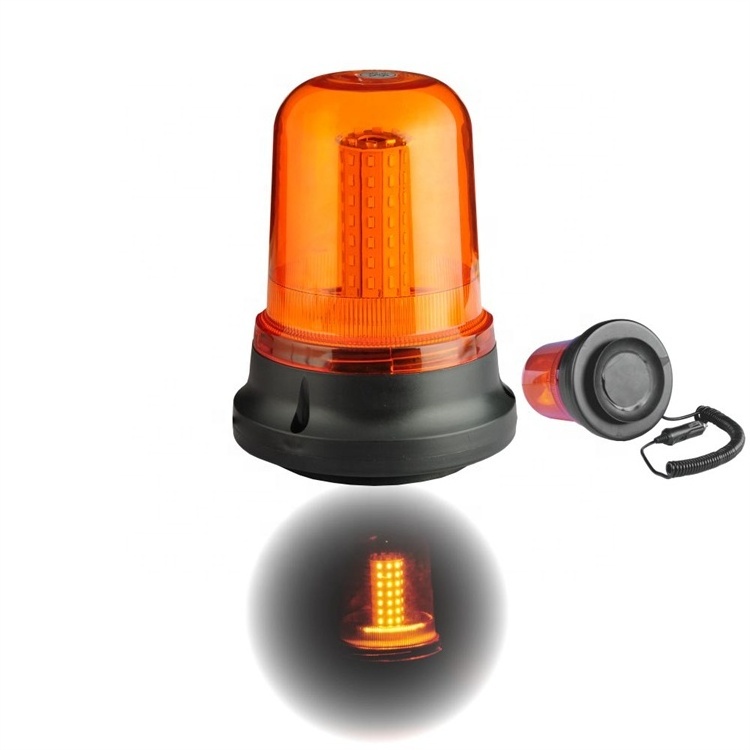 High Quality 12v 24v Amber Led Flash Magnetic Warning Safety Light Ece R65 For Agriculture Tractor