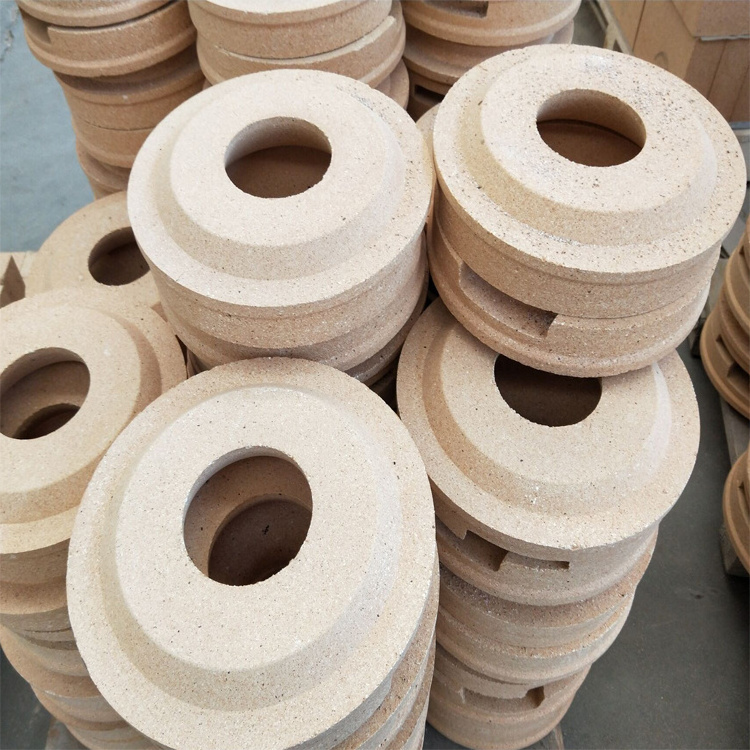 Round Fire Bricks Sk40 Bulk Curved Refractory Oven Types Of Fireproof High Alumina Brick