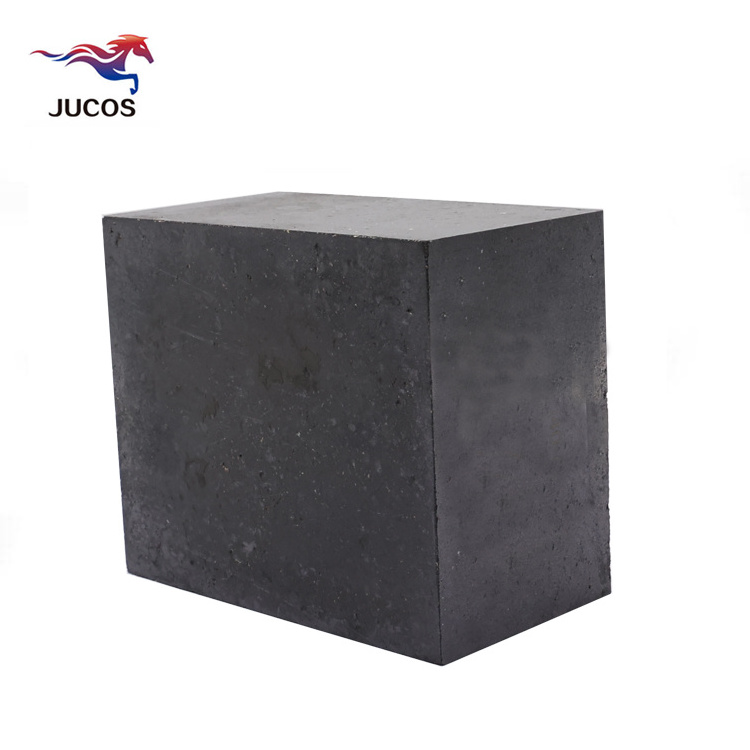 Good slag resistance mag-carbon Quality Magnesia magnesite Carbon Bricks For Hot Metal Ladle And Electric Furnace