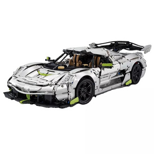 New Toy CADA c61048 Fantasma Sports Car Hypercar Model Building Blocks Supercar Sports Vehicle Bricks Toys set Gifts For Boys