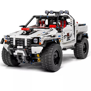 Mould King 18005 Diy  Technic Truck Series The App Motorized Building Blocks Kids Toys Gift rc car 4x4 high speed off road