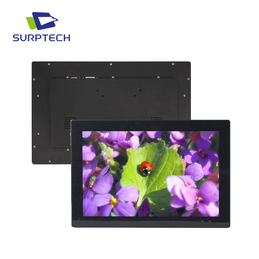 Monitor 13.3/15.6 Industrial display 1920X1080P VGA HDMI IPS LCD display capacitive touch screen industrial monitor