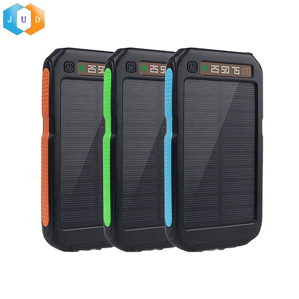 2023 Custom Usb Solar Charger, Portable Rohs Solar Cell Phone Charger, 10000mAh Solar Charger Powerbank For Mobile Phone