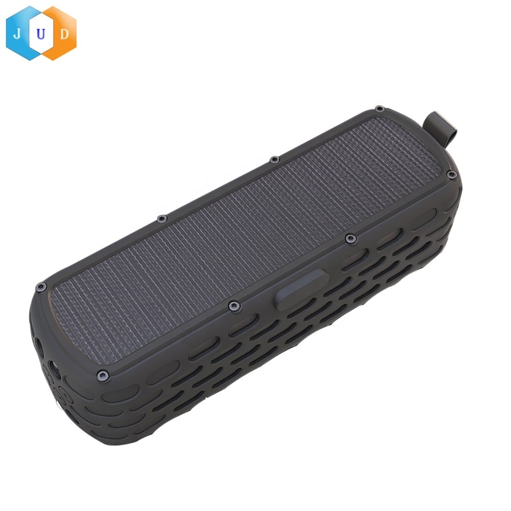 2019 Amazon BT Music Wireless Speaker Portable Solar Panel Speaker Waterproof Dustproof Outdoor Solar Panel Wireless Speaker