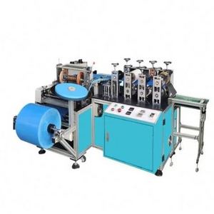 Automatic Double Sole Plastic cleanroom shoe cover making machine