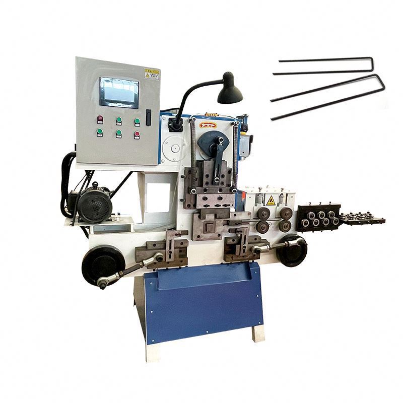 computer screen controller lawn nail machine U shaped nail making machine with double wire system