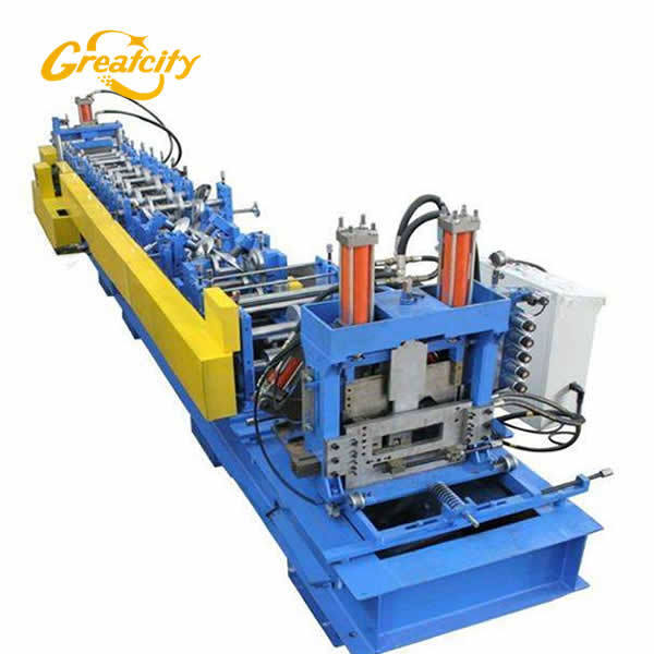 Precise profiles Fully automatic z & c roll forming machine/c channel roll forming machine production line.