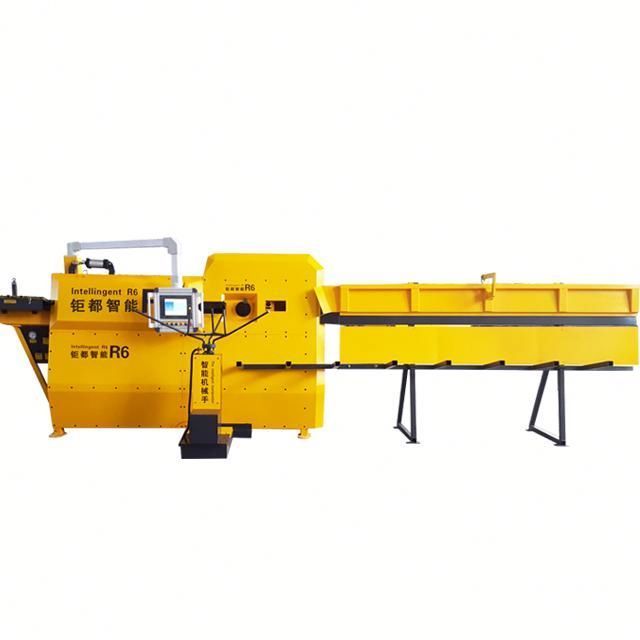 R6 4-10mm Steel wire stirrup  bending machine cnc  rebar bender