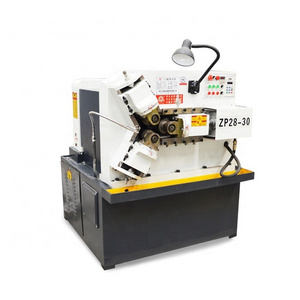 Hot sale small hydraulic 3 axis thread rolling machine for rebar and pipe